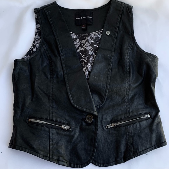 Rock & Republic Jackets & Blazers - Rock & Republic Vest M
